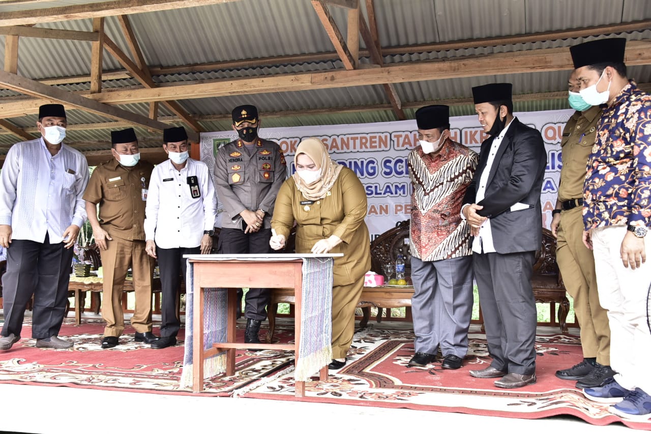 Peresmian Gedung Pondok Tahfidz IQ Boarding School Bengkalis Yayasan Islam Ikram Indonesia